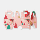 Ballotins noël rose simple (Déplié)