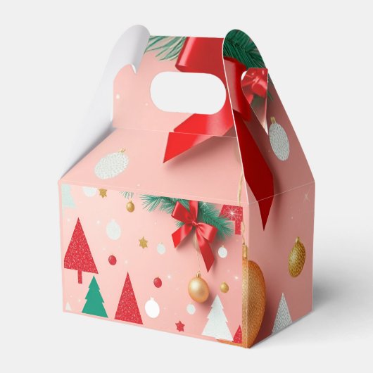 Ballotins noël rose simple (Verso)