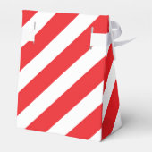 Ballotins Noël Rouge Blanc Frappe Fête Favoriser les boîtes (Arrière)