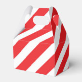 Ballotins Noël Rouge Blanc Frappe Fête Favoriser les boîtes (Arrière)