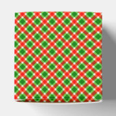Ballotins Noël rouge et vert plaid (Haut)