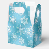 Ballotins Noël Snowflake Holiday Gable ballotin (Ouvert)