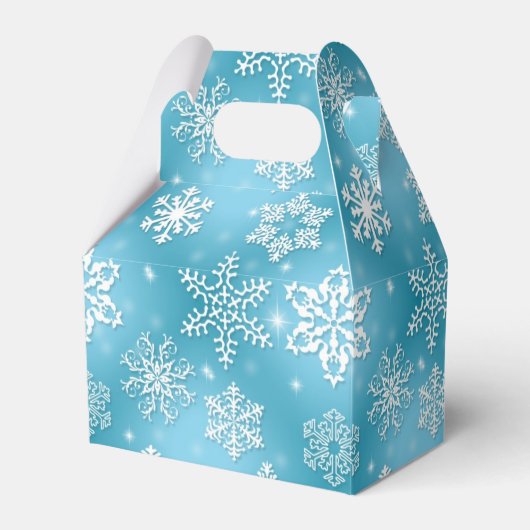 Ballotins Noël Snowflake Holiday Gable ballotin (Verso)