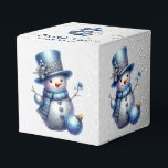 Ballotins Noël Snowman Élégant Vacances d'hiver<br><div class="desc">Snowman Noël Élégant Ballotins de vacances d'hiver. Unique,  beau,  design élégant. Facile à personnaliser. Le style de police,  la taille et les couleurs peuvent être modifiés. Éléments correspondants disponibles.</div>