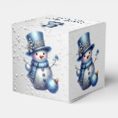 Ballotins Noël Snowman Élégant Vacances d'hiver (Arrière)