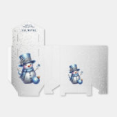 Ballotins Noël Snowman Élégant Vacances d'hiver (Déplié)