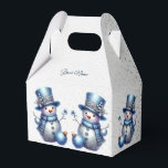 Ballotins Noël Snowman Élégant Vacances d'hiver<br><div class="desc">Snowman Noël Élégant Ballotins de vacances d'hiver. Unique,  beau,  design élégant. Facile à personnaliser. Le style de police,  la taille et les couleurs peuvent être modifiés. Éléments correspondants disponibles.</div>