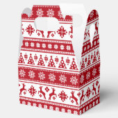 Ballotins Noël Vacances Nordic Motif Cosy (Ouvert)