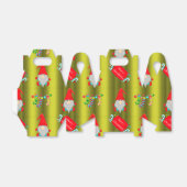 Ballotins Noël vert Gnomes mignons (Déplié)