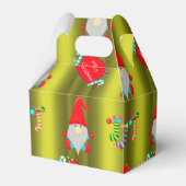 Ballotins Noël vert Gnomes mignons (Verso)