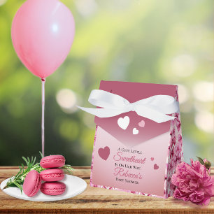 Ballotins Nœuds Coquette pour une Baby Shower de Petit Cœur