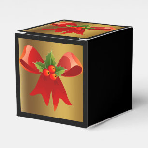 Ballotins Noir avec Ballotin d'or brossé et de mâchoire ro
