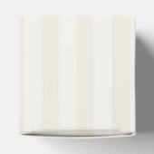 Ballotins Noir Coquette Nœud Beige Dessert Mariage Civil (Haut)