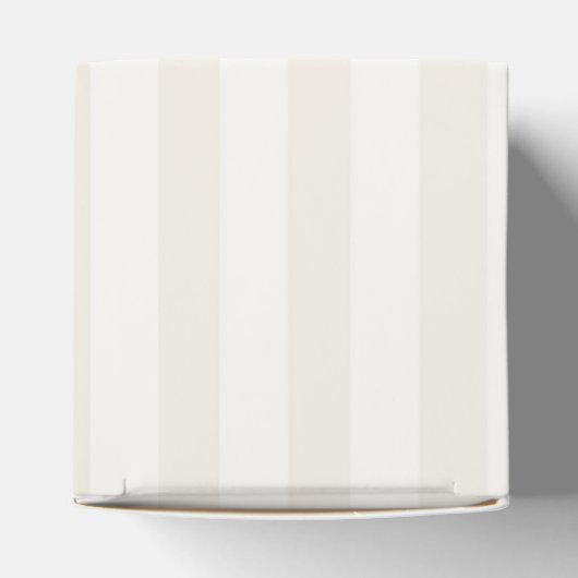 Ballotins Noir Coquette Nœud Beige Dessert Mariage Civil (Haut)