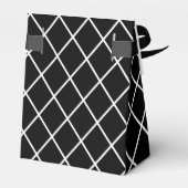 Ballotins Noir et Blanc mariage favori Boxes (Arrière)