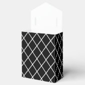 Ballotins Noir et Blanc mariage favori Boxes (Ouvert)