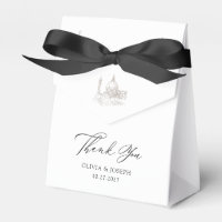 Noir et blanc | Mariage italien illustré