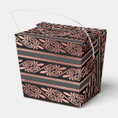 Ballotins Noir et or rose (Arrière)