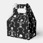 Ballotins Noir moderne Skeleton Éffrayant Halloween personna (Arrière)
