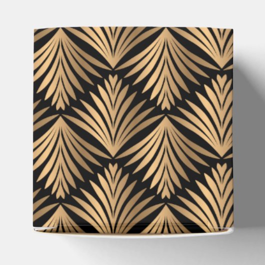 Ballotins Noir Rétro Or Art Déco Gatsby Mariage Fête (Haut)