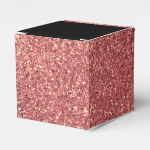 Ballotins Noir rose de parties scintillantes d'or de poussin