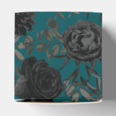 Ballotins Noir Turquoise Rose gothique Elégant Mariage (Haut)