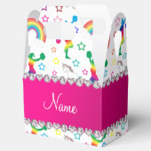 Ballotins Nom blanc guerrier arc-en-ciel licorne étoiles (Ouvert)