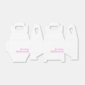 Ballotins Nom commercial modifiable moderne ou prénom et pré (Déplié)