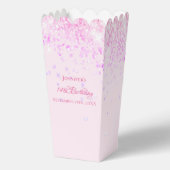 Ballotins Nom confetti rose fille anniversaire (Verso)