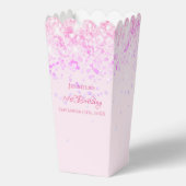 Ballotins Nom confetti rose fille anniversaire (Recto)
