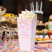 Ballotins Nom confetti rose fille anniversaire