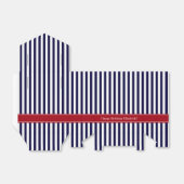 Ballotins Nom de la canneberge bleu de la marine Nom du mono (Déplié)