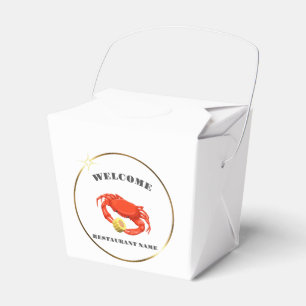 Ballotins Nom de logo de restaurant de fruits de mer au maïs