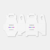 Ballotins Nom de logo personnalisé Site Web Promotionnel Per (Déplié)