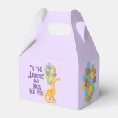 Ballotins Nom du client enfants école dino Valentines (Arrière)