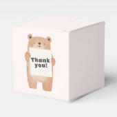 Ballotins Nom ou message de l'ours mignon Signer rose (Verso)