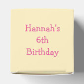 Ballotins Nom personnalisé Écureuil avec ballon rose (Haut)