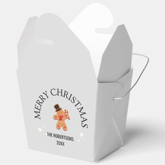 Ballotins Nom personnalisé Joyeux Noël pain d'épices homme g (Ouvrir)