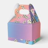 Ballotins Nom personnalisé rainbow dominos (Arrière)