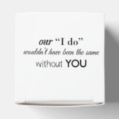 Ballotins Nos vœux de mariage ne seraient pas les mêmes sans (Haut)