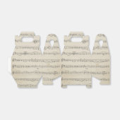 Ballotins Note de musique vintage (Déplié)