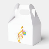 Ballotins Note musicale Fun Treble Clef. Texte modifiable (Arrière)