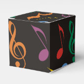 Ballotins Notes de musique colorées (Verso)