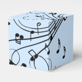 Ballotins Notes de musique fantaisie Bleu (Verso)