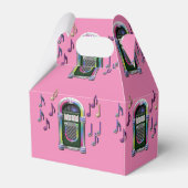 Ballotins Notes de musique rétro Juke Box Gable Ballotin (Verso)