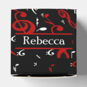 Ballotins Notes musicales blanches et noires personnalisées (Haut)