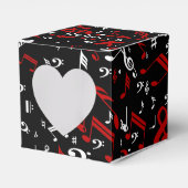 Ballotins Notes musicales blanches et noires personnalisées (Verso)