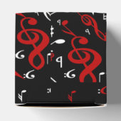 Ballotins Notes musicales blanches et noires personnalisées (Haut)