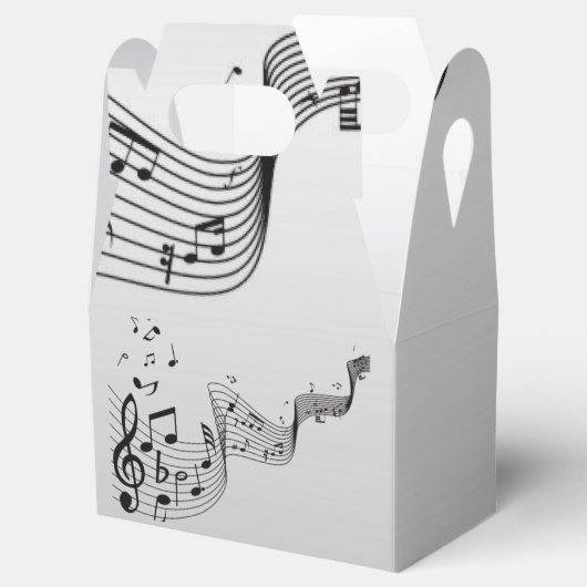 Ballotins Notes musicales sur Argent (Ouvert)