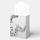 Ballotins Notes musicales sur Argent (Ouvert)